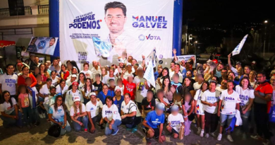 Manuel Gálvez continúa las actividades de campaña en Sahuayo.