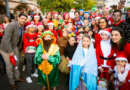 La magia de la Navidad ilumina Sahuayo con un desfile espectacular