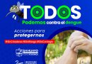 “En Sahuayo, todos contra el dengue”: un llamado a la salud colectiva