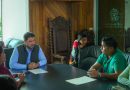 Manuel Gálvez Sánchez dialoga con personal docente y padres del preescolar Pablo Neruda para fortalecer la educación en Sahuayo