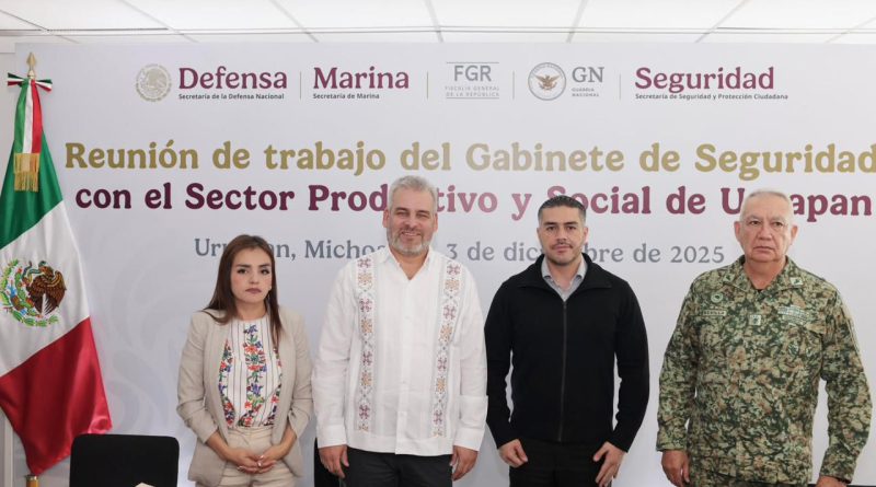 Plan Uruapan avanza con resultados para regresar la confianza a la ciudadanía: Bedolla