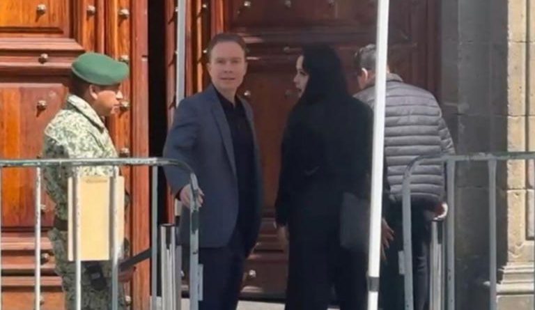 Legisladores del PVEM visitan Palacio Nacional