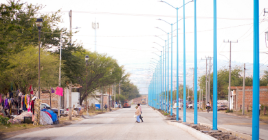 Avanzan trabajos de rehabilitación en la avenida Flamingos, en Sahuayo