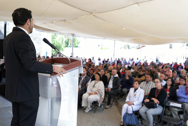 Continúa Martí Batres transformación del ISSSTE con mejoramiento de quirófanos en la CH “Celaya”, Guanajuato