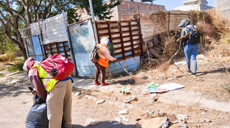 Aseo Público trabaja de manera permanente para mantener limpio a Sahuayo