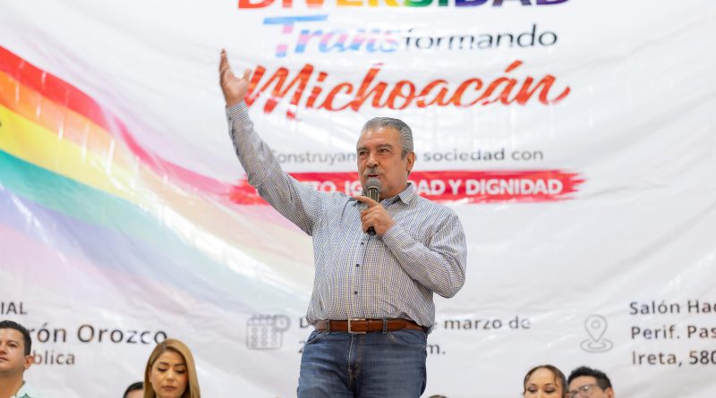 En unidad vamos a construir un Michoacán más diverso e incluyente: Morón