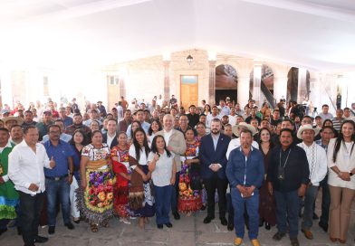 Bedolla garantiza obras convenidas para todos los autogobiernos indígenas de Michoacán