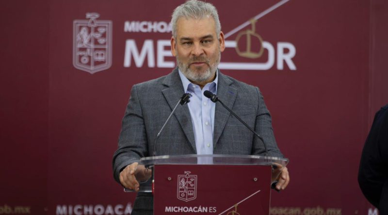 Continuarán operativos para asegurar maquinitas tragamonedas en Michoacán: Bedolla