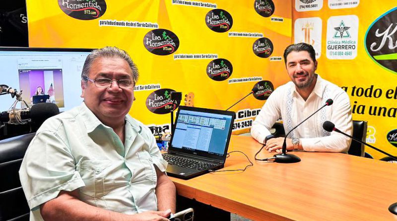 Manuel Gálvez difunde en medios la Expo “Herencia de Michoacán” desde Santa Ana