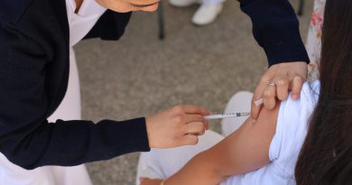 Vacuna contra el sarampión llega directamente a las escuelas; habrá brigada en 18 municipios