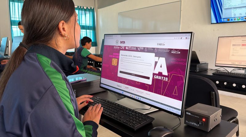 Programa Data acercará internet a jóvenes de la Sierra Costa de Michoacán