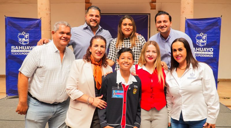 Niñez de Sahuayo alza la voz: eligen a Mateo Hernández Chávez como Niño Presidente 2026