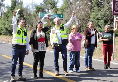 Con inversión 100% estatal, rehabilitados mil 900 km de la red carretera: Bedolla