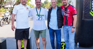 Carrera atlética fortalece la convivencia social y el espíritu deportivo entre corporaciones policiales en Sahuayo