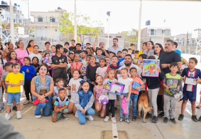 Realizan Entrega de Juguetes a las niñas y niños de Colin as del Tepeyac
