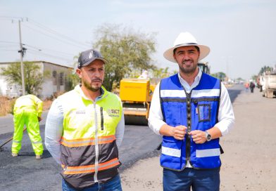 REALIZAN TRABAJOS DE ASFALTADO EN EL CRUCERO SAHUAYO – COJUMATLAN – SAN PEDRO.