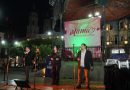 Super Nova en concierto el Día de as Madres en la Plaza de Sahuayo.