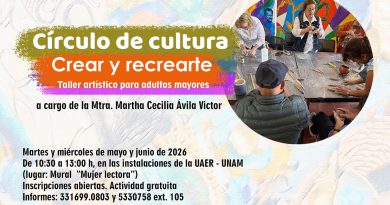 UAER Jiquilpan impulsa la creatividad y la lectura entre adultos mayores
