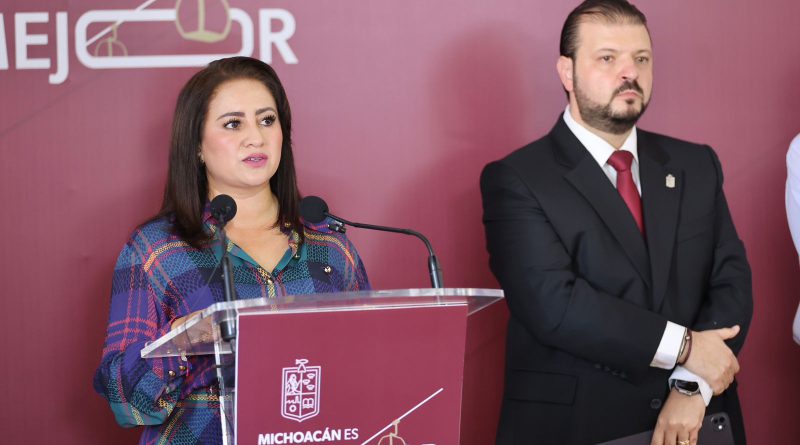 Gladyz Butanda destaca inversión histórica para transformar Uruapan