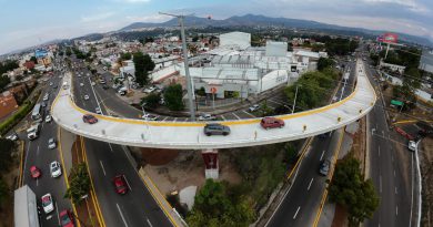 ¡Adiós al tráfico en el sur de Morelia!; inaugura Bedolla distribuidor de salida a Pátzcuaro