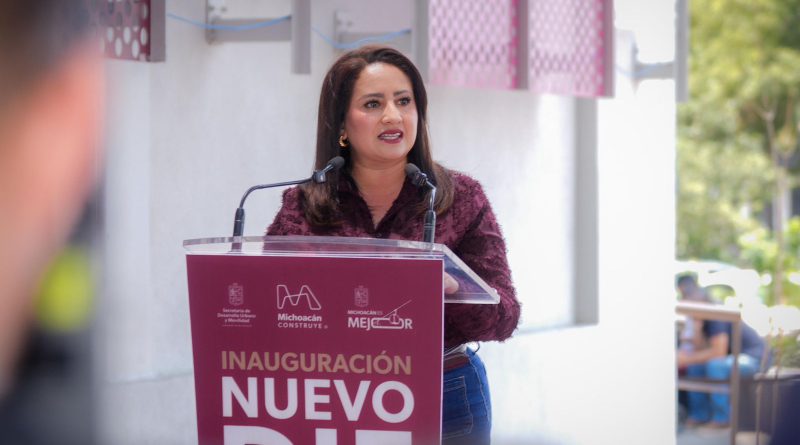 Nuevo DIF de Uruapan garantiza atención digna y accesible: Gladyz Butanda