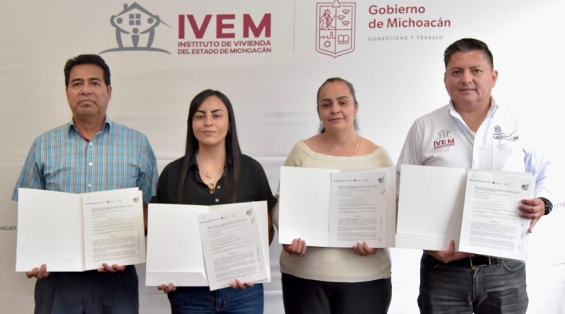 Mil nuevas viviendas transformarán la vida de familias en cinco municipios de Michoacán