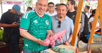 Artesanías, gastronomía y cultura: el “Jalo Futbolero” reúne lo mejor de Michoacán, destaca Bedolla