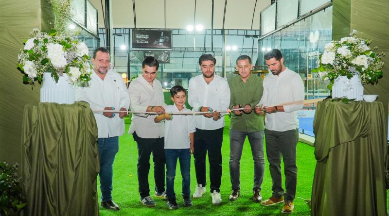 Inauguran Garden Pádel en Sahuayo; impulsará el deporte y la convivencia familiar