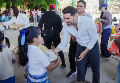 Concluye Manuel Gálvez la entrega de útiles escolares del programa #FuerzaPorLaEducación; más de 5 mil estudiantes fueron beneficiados