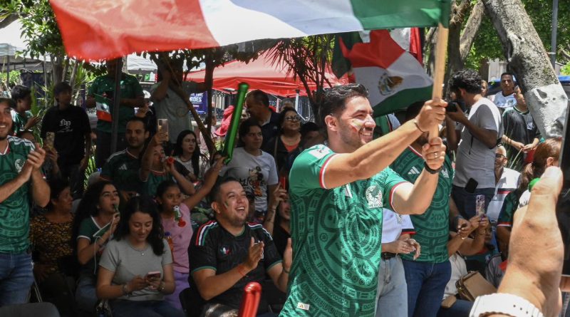 Sahuayo vibra con el triunfo de México ante Sudáfrica