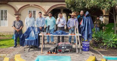 Manuel Gálvez fortalece a trabajadores municipales con entrega de equipo para labores en campo en Sahuayo