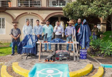 Manuel Gálvez fortalece a trabajadores municipales con entrega de equipo para labores en campo en Sahuayo