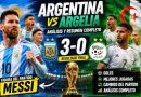 ¡Sueñan con el bicampeonato! Argentina golea a Argelia con hat-trick de Messi