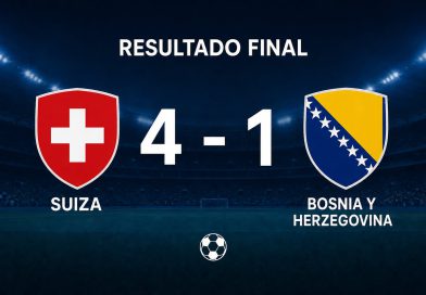 ¡Goleada! Suiza logra su primer triunfo en el Mundial al derrotar a Bosnia y Herzegovina