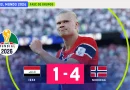 Noruega golea a Irak con un aporte destacado de Haaland