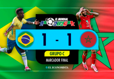 Brasil y Marruecos empatan en su presentación en la Copa del Mundo 2026