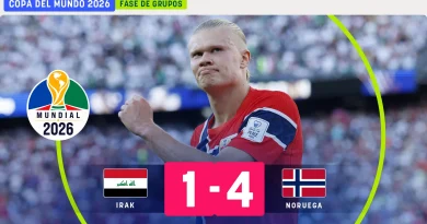 Noruega golea a Irak con un aporte destacado de Haaland