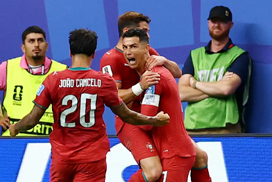 Portugal golea a Uzbekistán con doblete de Cristiano Ronaldo