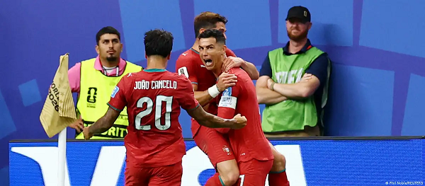 Portugal golea a Uzbekistán con doblete de Cristiano Ronaldo