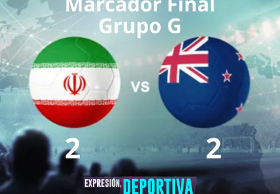 Irán rescata empate ante Nueva Zelanda en Los Angeles