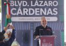 Arranca Bedolla rehabilitación del boulevard Lázaro Cárdenas de Yurécuaro