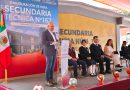 ¡Instalaciones dignas! Inaugura Bedolla Secundaria Técnica 167 en Pátzcuaro
