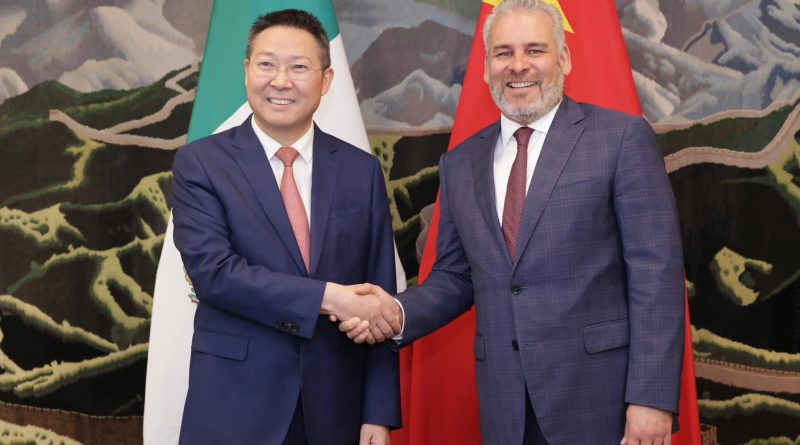 Bedolla y embajador de China refuerzan colaboración comercial, cultural y académica