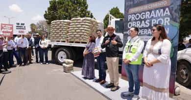 Con cemento y más de 18 mdp del Faeispum, impulsa Bedolla infraestructura en Yurécuaro