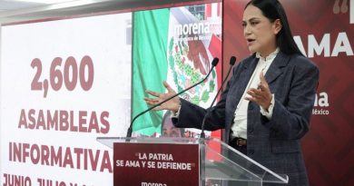 Morena realizará 2 mil 600 asambleas para defender la soberanía y reforzar su estructura territorial, asegura Ariadna Montiel