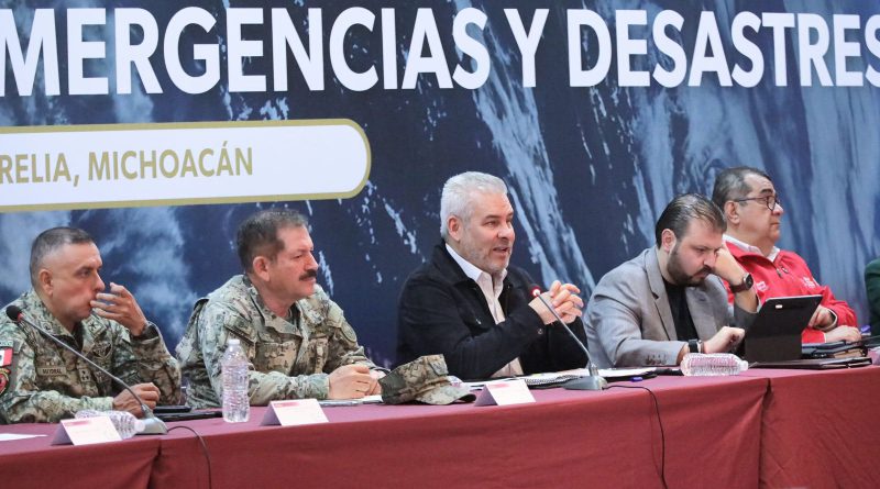 Michoacán se declara en alerta permanente ante temporada de lluvias y ciclones 2026: Bedolla