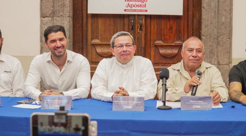 Sahuayo se prepara para vivir las Fiestas Patronales de Santiago Apóstol 2026, tradición que fortalece la fe y el turismo religioso