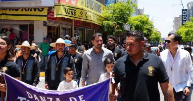 Color, música y tradición engalanan el Festival de Danzas de Michoacán en las Fiestas Patronales de Sahuayo