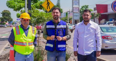 Avanza la construcción del Cruce Seguro en la colonia San Isidro; reforzará movilidad y seguridad vial en Sahuayo