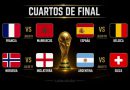 Así quedaron los 4tos de final del Mundial 2026: el ranking de los 4 cruces